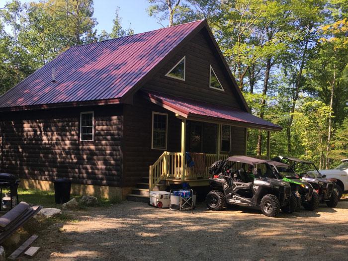 A Sleeping Bear cabin in the woods